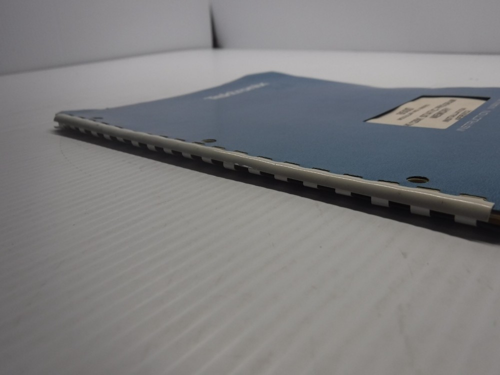 Tektronix 8500 Modular MDL Series 64K/128K Static Program Memory Manual