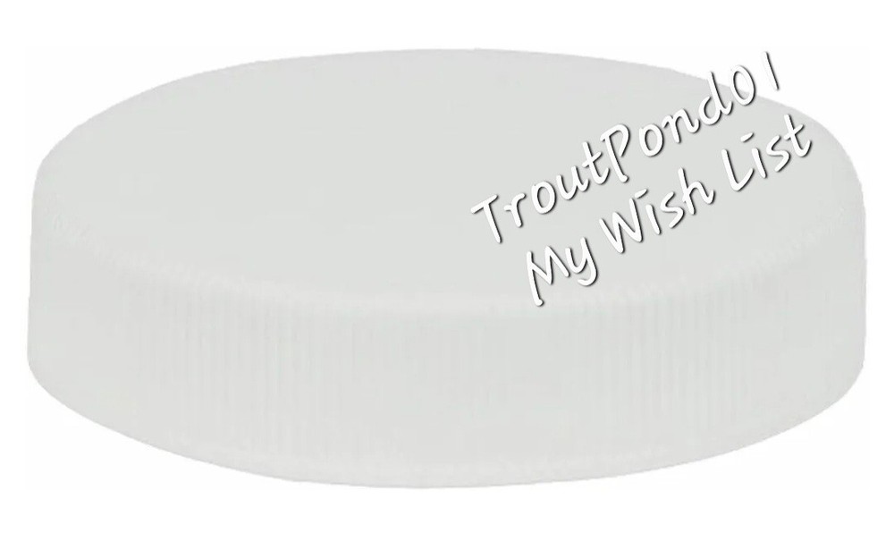 Tupperware Replacement Part White Vtg Large 1.75 Inch Rolling Pin Cap CHECK SIZE