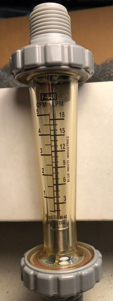 Blue-White Flowmeter model F-44500LH-8