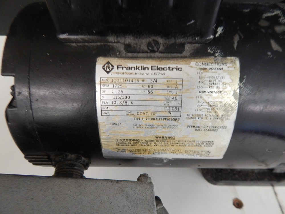 Alcatel Type 2012 Rotary Vane Vacuum Pump (UDK49)