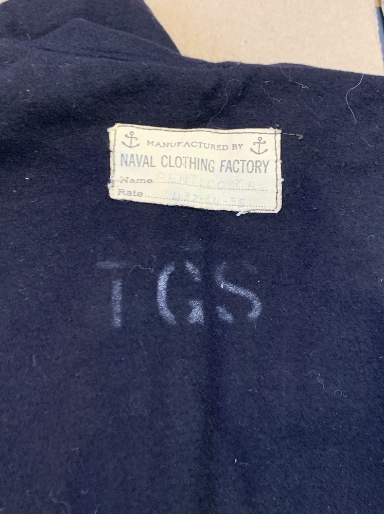 Original WWII US Navy Wool Uniform Shirt