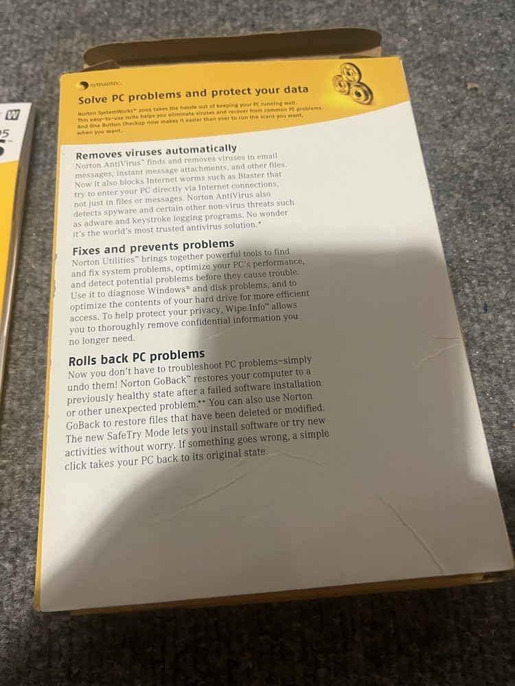 2005 Norton System Works New