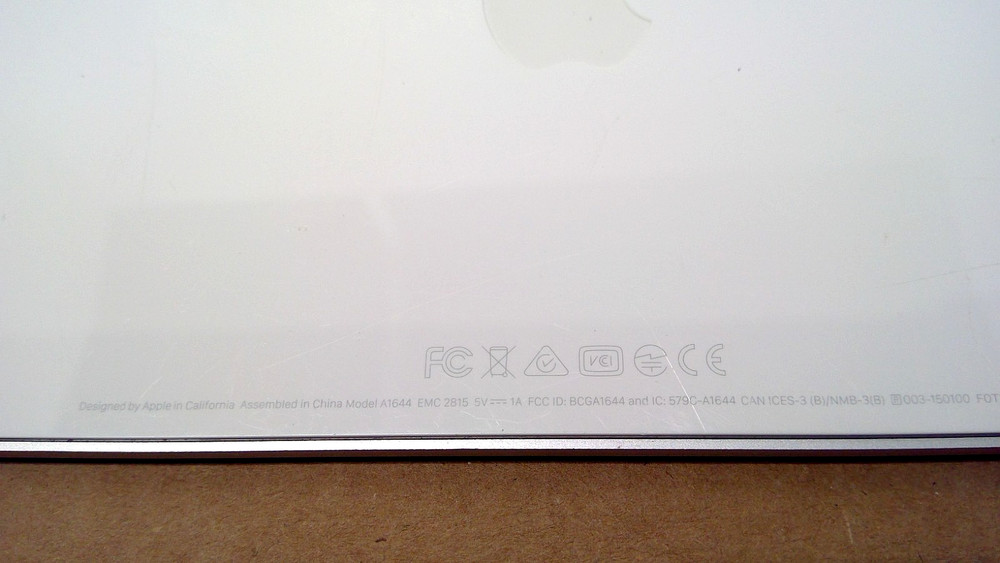 Apple A1644 Magic Keyboard Rechargeable Wireless Bluetooth NO CABLE