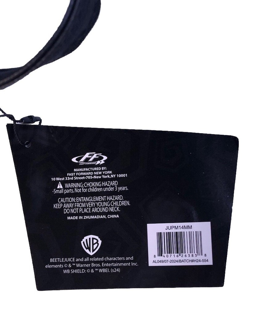 NWT Fast Forward Small Backpack - Beetlejuice