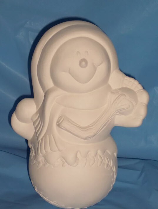 Ceramic Bisque~~ Ready to Paint~~ (3) Baseball Snowmen