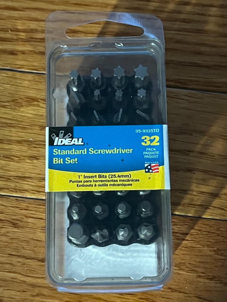 Ideal 35-933STD 32-Piece Replacement Bit Block, Standard