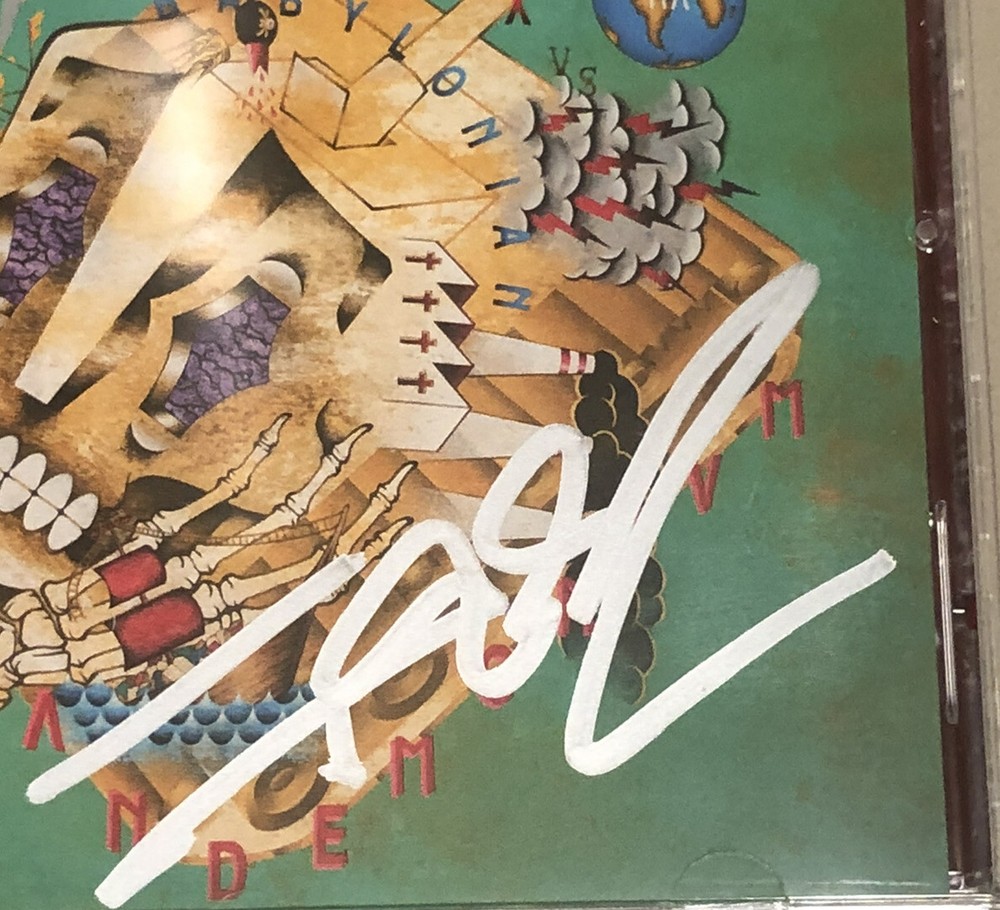 CAVALERA CONSPIRACY “Pandemonium ” SIGNED CD BOOKLET