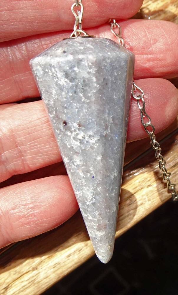 Blue Quartz Pendulum (Dumortierite)  p29