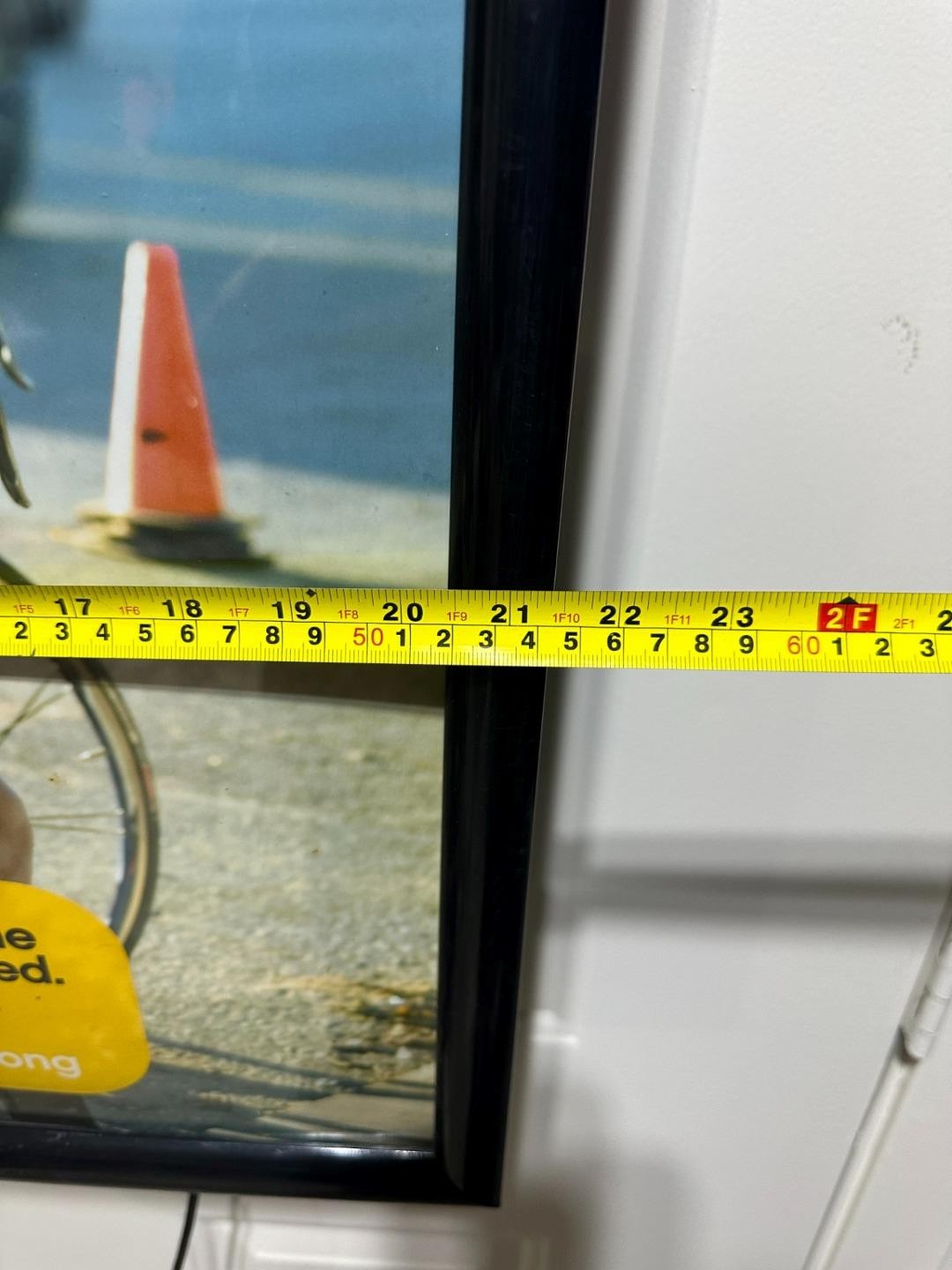 1996 Trek Bicycle Dealer LANCE ARMSTRONG back lit DISPLAY SIGN Nike 10/2