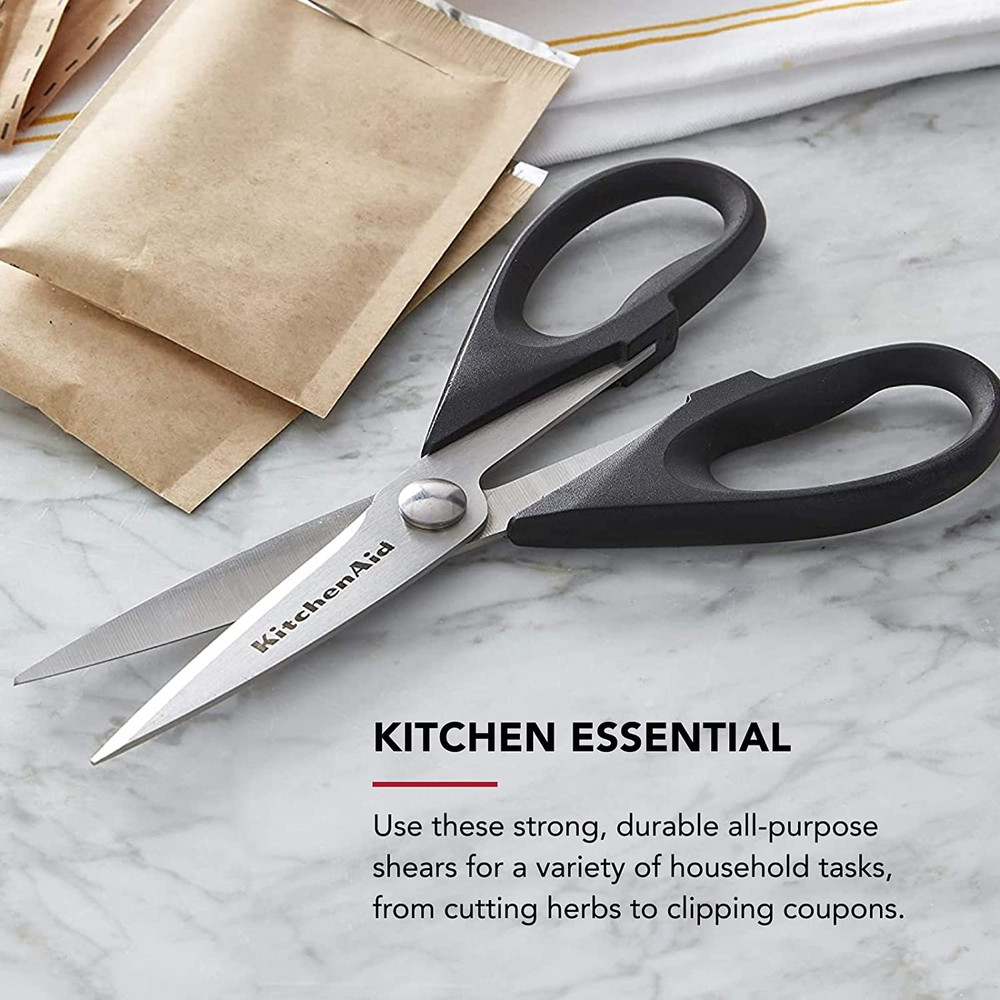 Kitchenaid All Purpose Kitchen Shears with Protective Sheath Durable Stainless S
