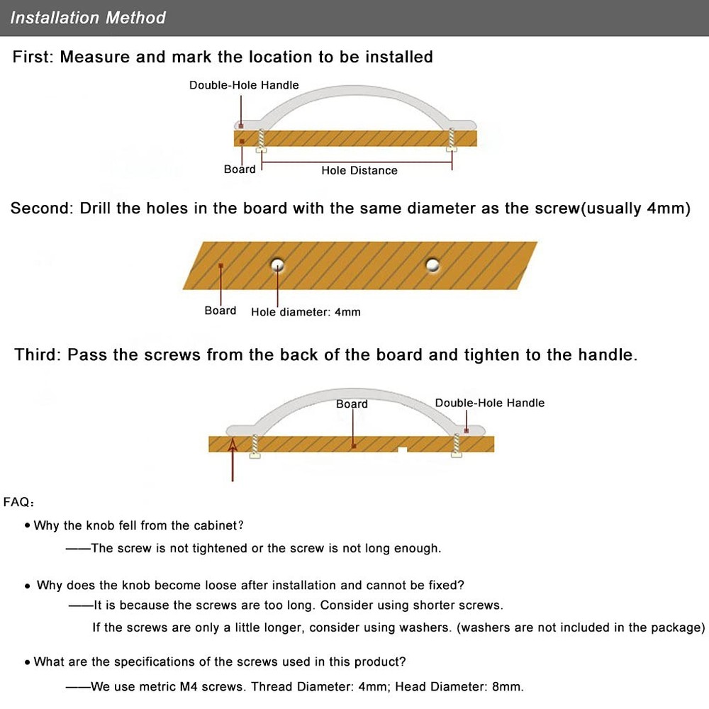 6Pcs Bamboo Shape Solid Zinc Alloy Cabinet Knobs Handle pulls, Dresser Drawer...