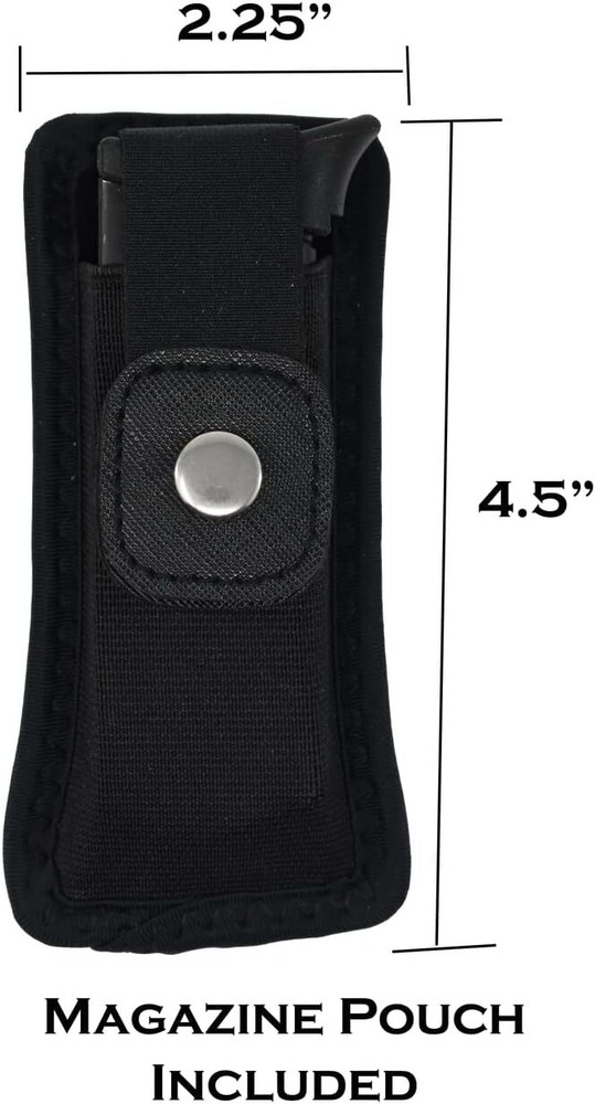 Leather Locking Day Planner Gun Case for Subcompacts (GTSN) TRQ