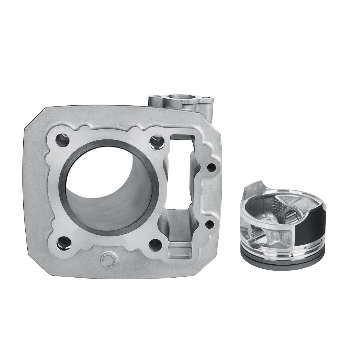 LokoCar Cylinder Piston Gasket Top End Kit Fits For 2003-2011 Kawasaki Bayou 250