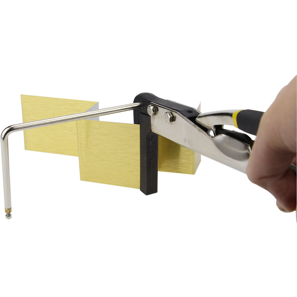 2" Metal Strip Bending Pliers Right Angle + Rounded Corner Bending Tool Kit