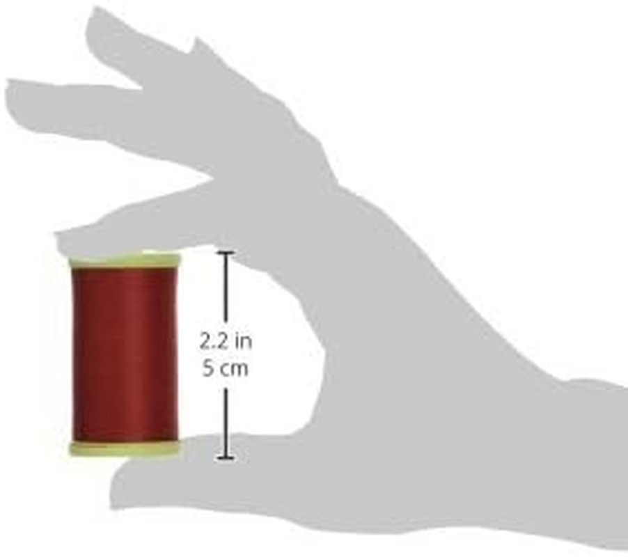 Dual Duty plus Hand Quilting Thread, 325-Yard, Red