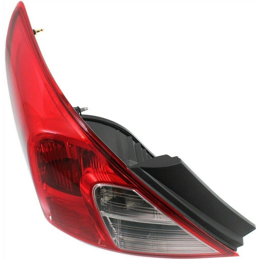 Tail Light Assembly Left Driver Side Red Clear for Versa NI2800194