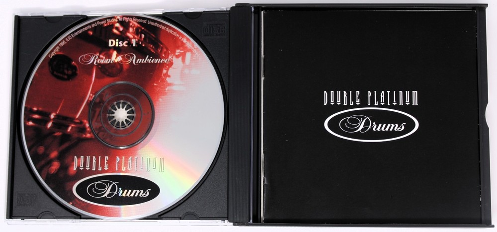 Ilio Double Platinum Drums Sample Library/Sound Library/Sampling Double CD