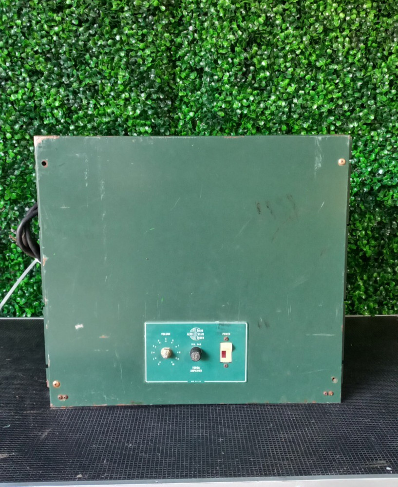 Vintage Altec Solid State Sound Amplifier Model 1595A 330W Turns on READ