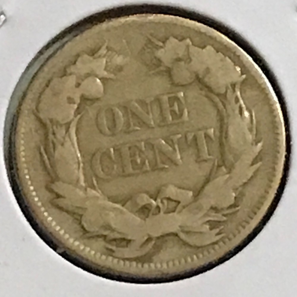 U.S. Flying Eagle Cent VG 1857