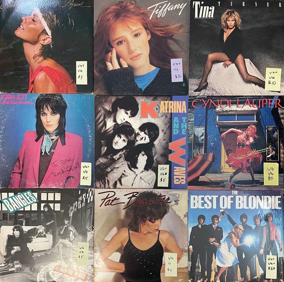 You pick - 70's & 80's Rock/Pop Vinyl Records LP - Many Titles - Cars, Police