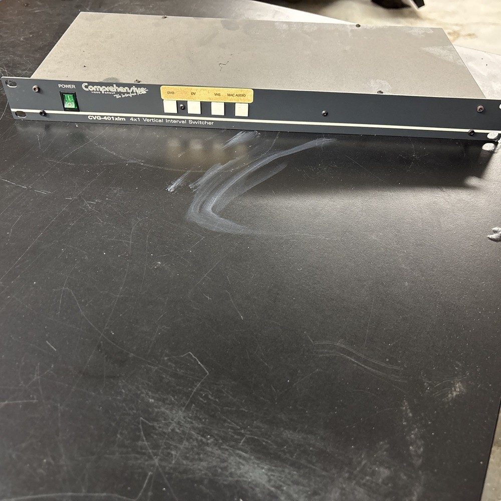 Comprehensive CVG-401 xlm 4x1 Vertical Interval Switcher
