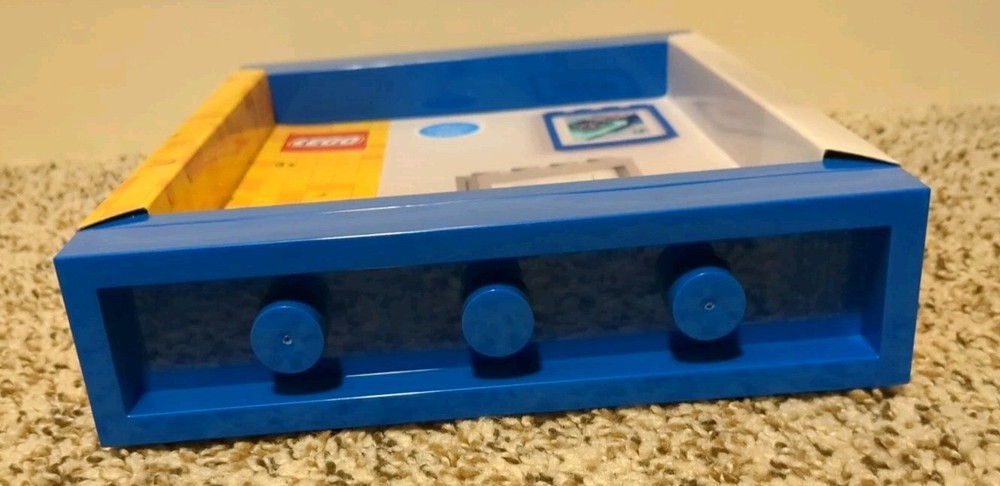 LEGO 5x7 Blue Lego Block Picture Frame which Is Stackable! #4113 New & Sealed!