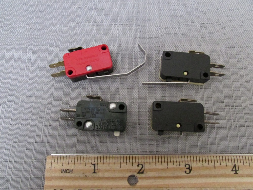 (4) Micro-Switch Type Limit Switches Zippy Cherry Micro-Switch