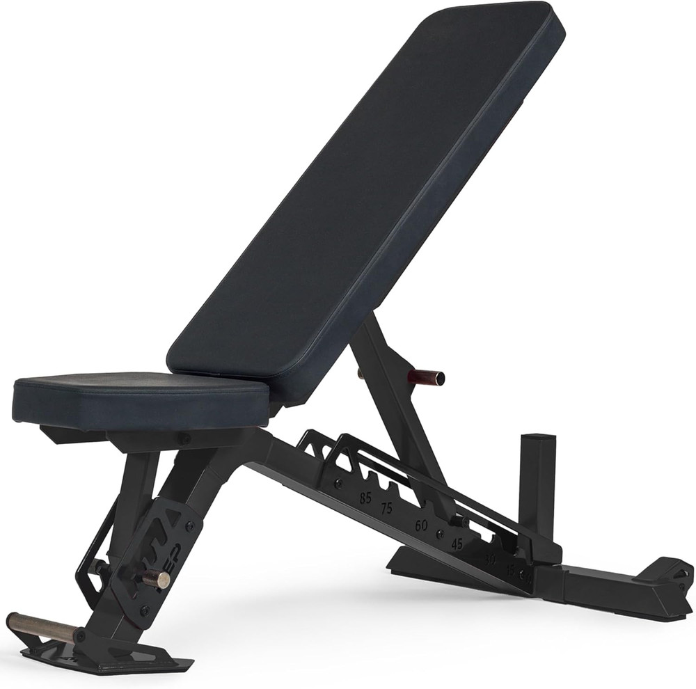 Nighthawk Adjustable Weight Bench | Home Gym Incline Decline Flat Workout Bench