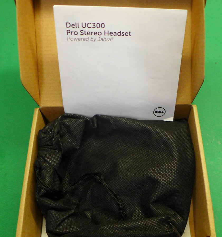 NEW Dell UC300 Pro Stereo Headset 3WTMD