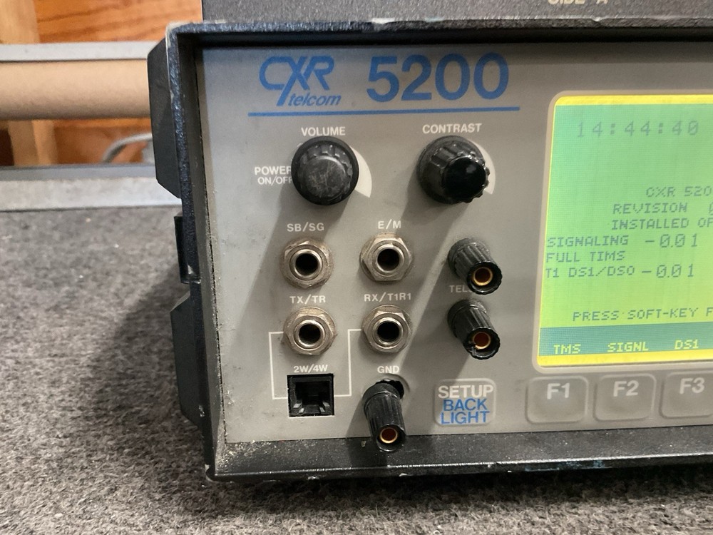 CXR Telcom 5200 Universal Transmission Analyzer