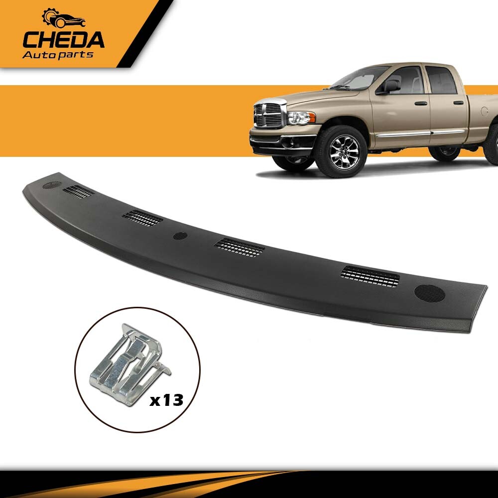 Fit For 02-05 Ram 1500 2500 3500 Defrost Dash Cover Vent Cap Panel 5GT31XDVAC