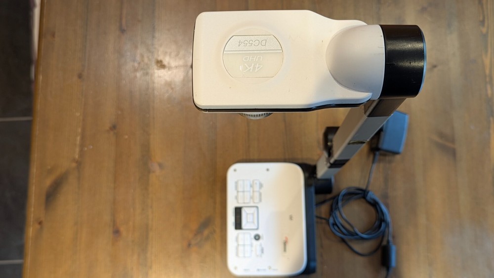 Optoma DC554 4K UHD Document Camera ( Visualiser)
