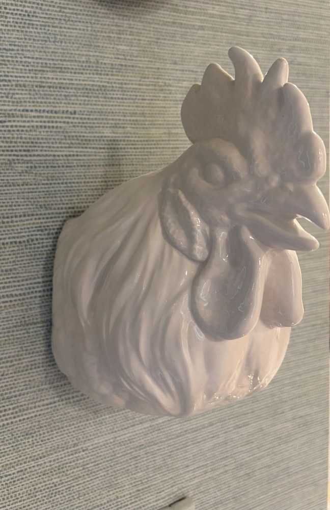 Rooster Head Wall Pocket