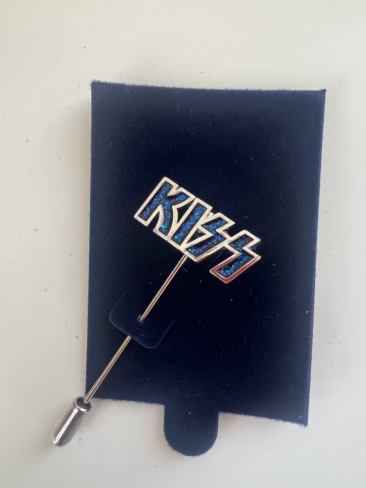 Vintage Rare 70's Band Kiss Stick Pin | Rock Music Lapel Pin Brooch Collectible