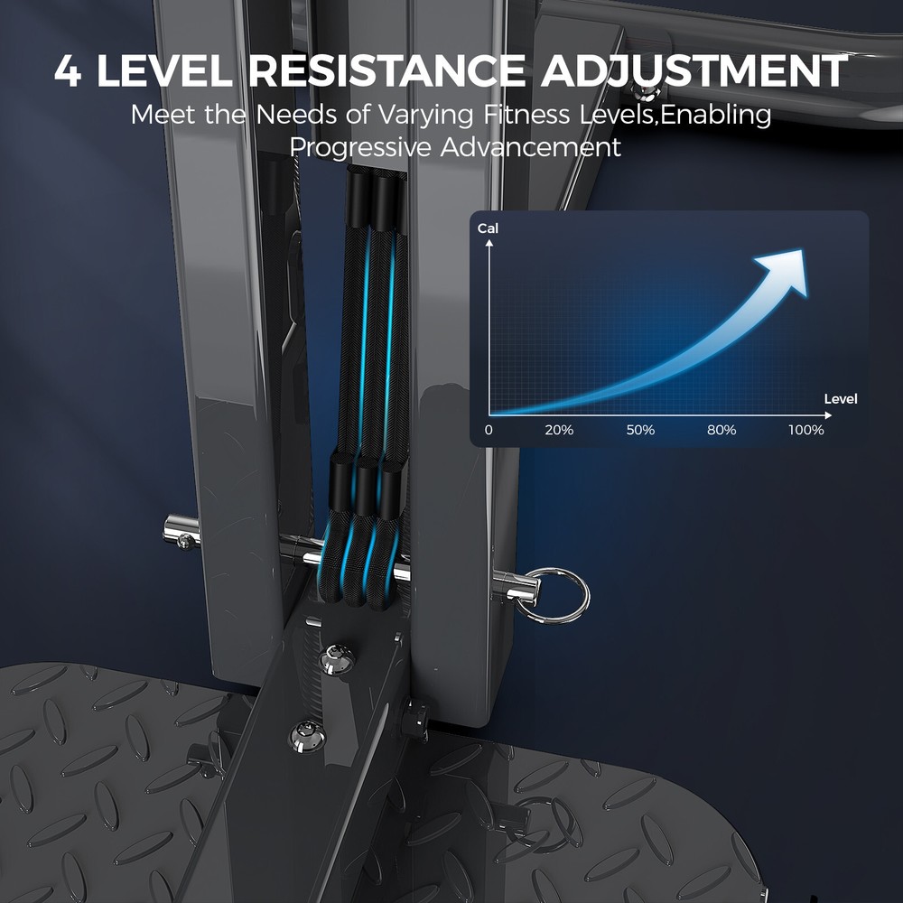 Deep Squat Workout Machine Adjustable Glutes Trainer Exercise Adjustable Glutes