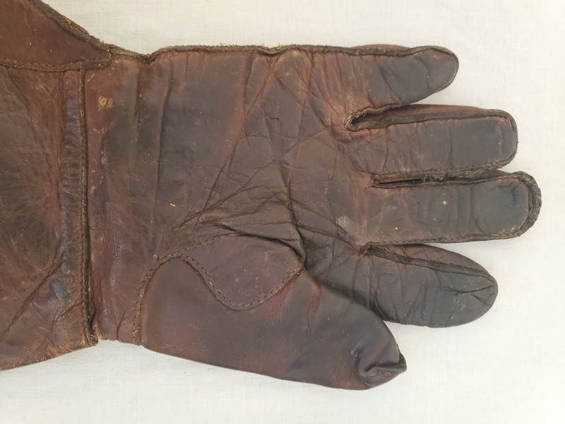 German flight pilot gloves mitten WWII Russian