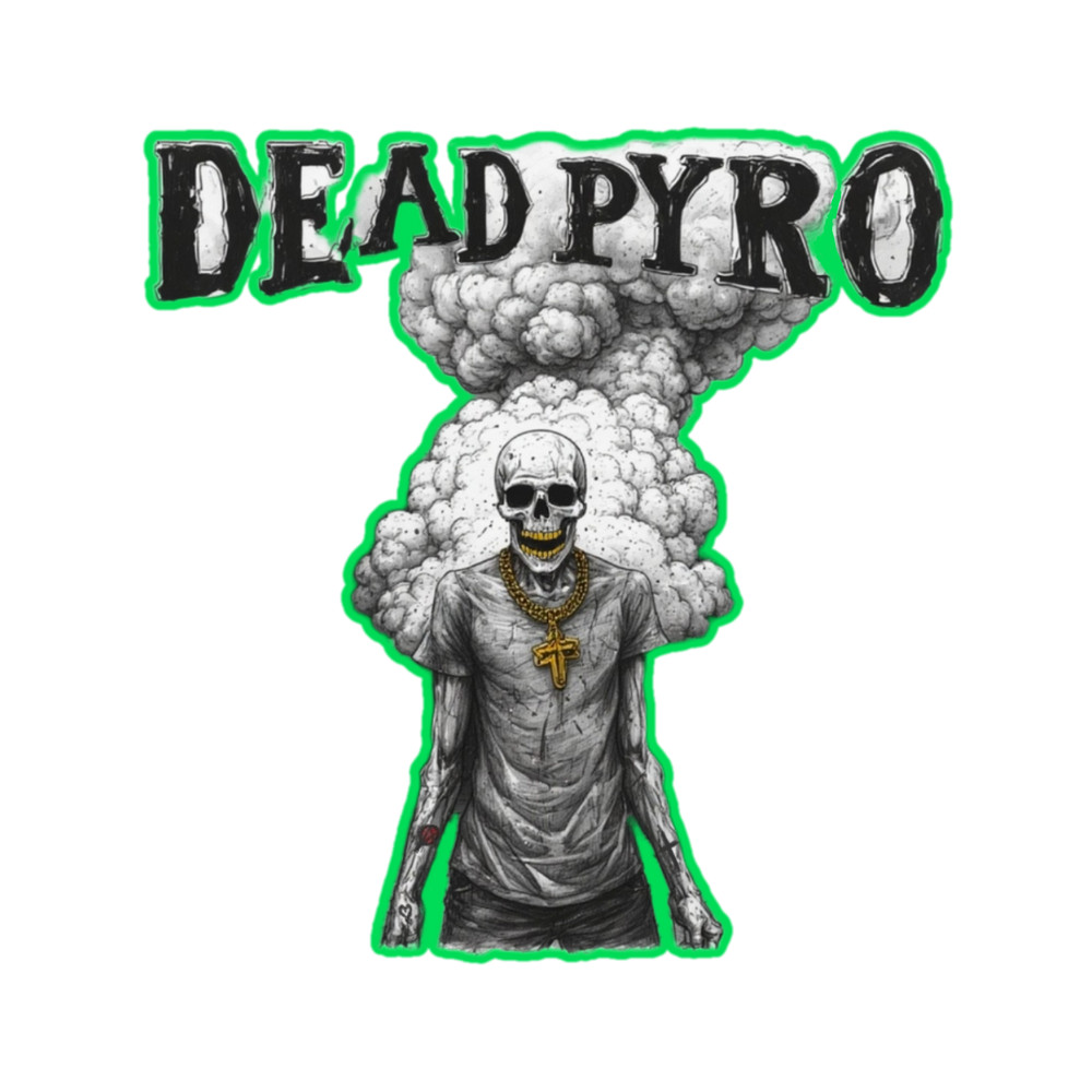 Pyro Slap Sticker DEAD PYRO