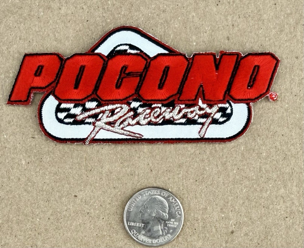 RARE 2000 PATCH POCONO RACEWAY NASCAR