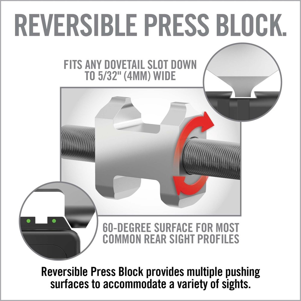 Real Avid Master Sight Heavy Duty Pusher Tool, AVMSP Sight Tool