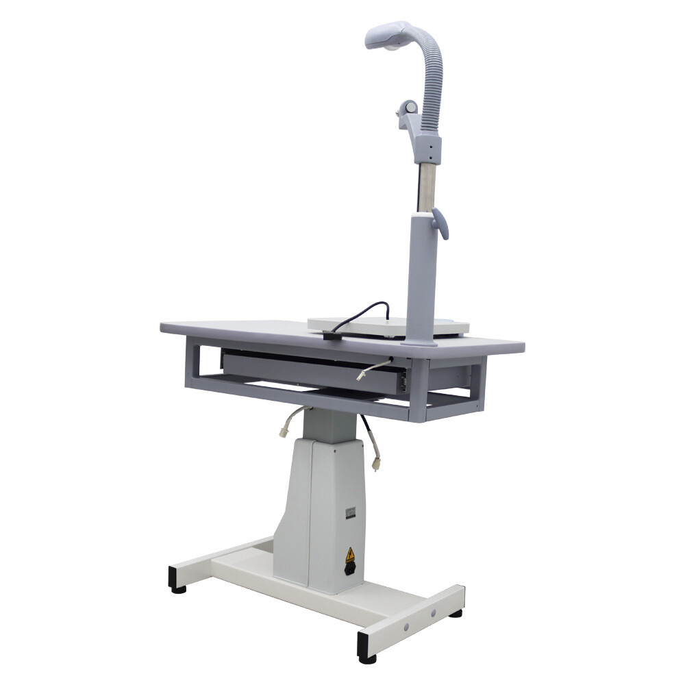 Auto Optical Optometry Table Eyeglass Test Adjustable Height 110V Load 165lbs