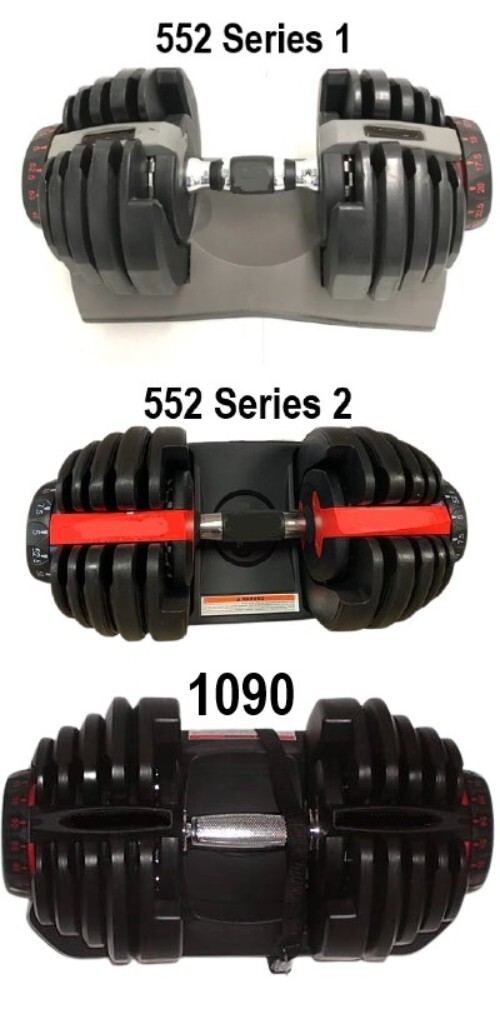 Bowflex 1090 SelectTech Dumbbell Replacement #1 (smallest) Weight Plate (2.5lb)