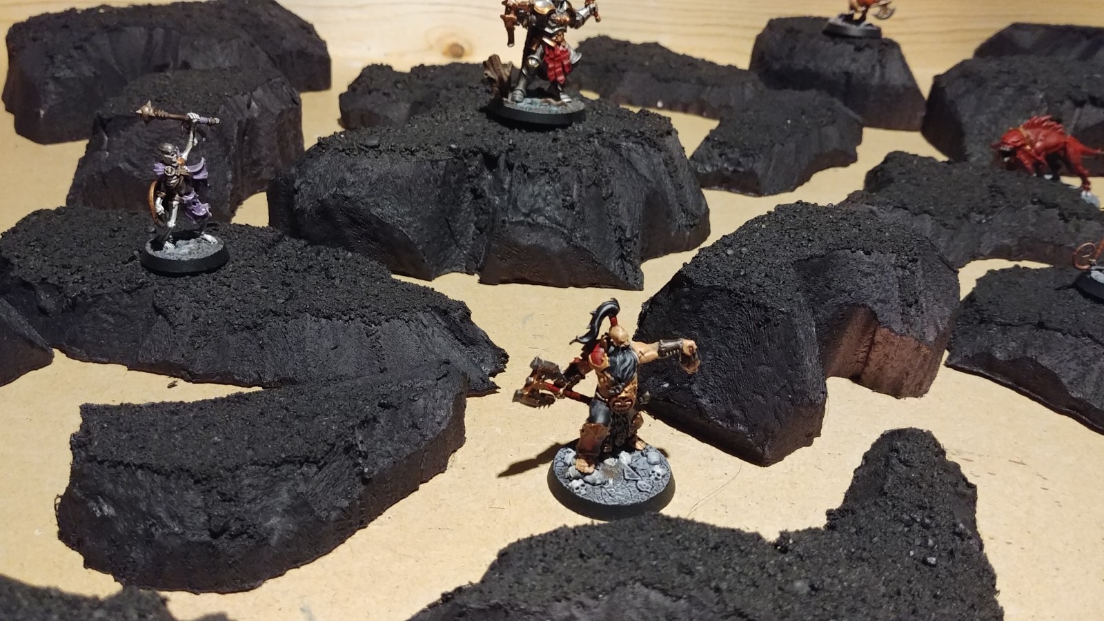 Wargaming Terrain Large Box Set Black Hills Primed Scenery