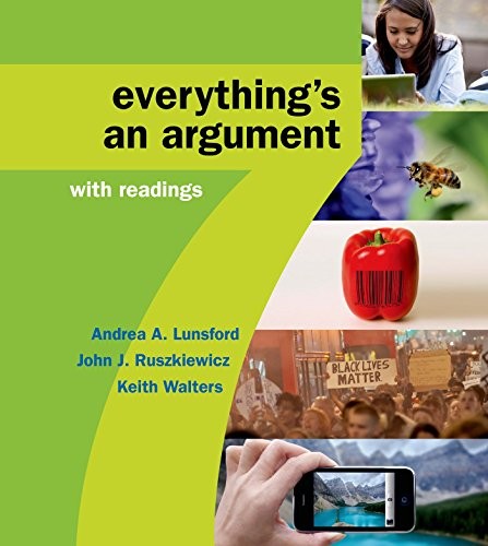 HIGH SCHOOL VERSION FOR EVERYTHING'S AN ARGUMENT WITH By Andrea A. NEW