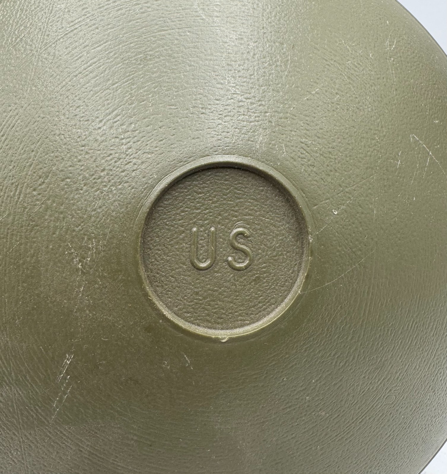 US Military Style 2 Quart Round Plastic Canteen w/ Carrying Strap Camping Hike