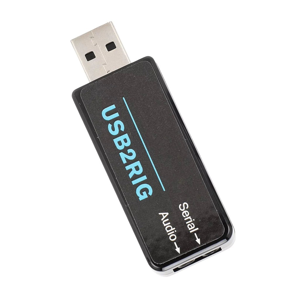 1* USB2RIG USB Sound Card Audio&Serial Ports Comprehensive Functionality