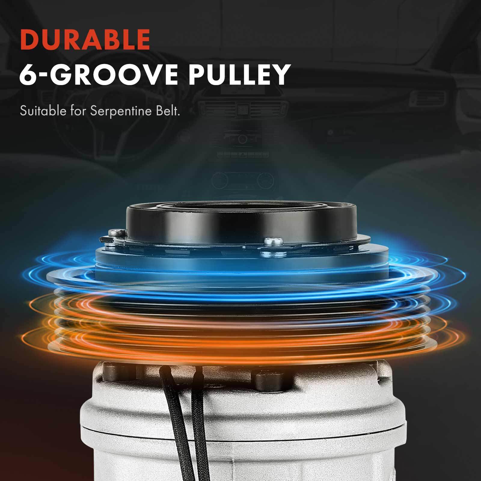 A/C Compressor with Clutch for Suzuki Grand Vitara 2009-2013 Kizashi 2010-2013