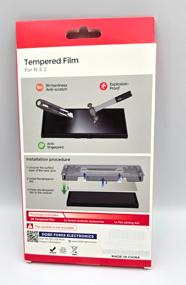 Screen Protectors for Nintendo Switch 2, Blue Light Blocking, 9H Hardness,2 Pack