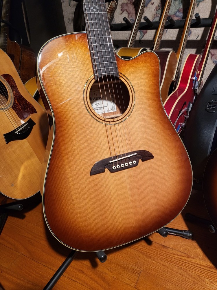 Alvarez MD60CE Acoustic Electric Guitar Shadowburst