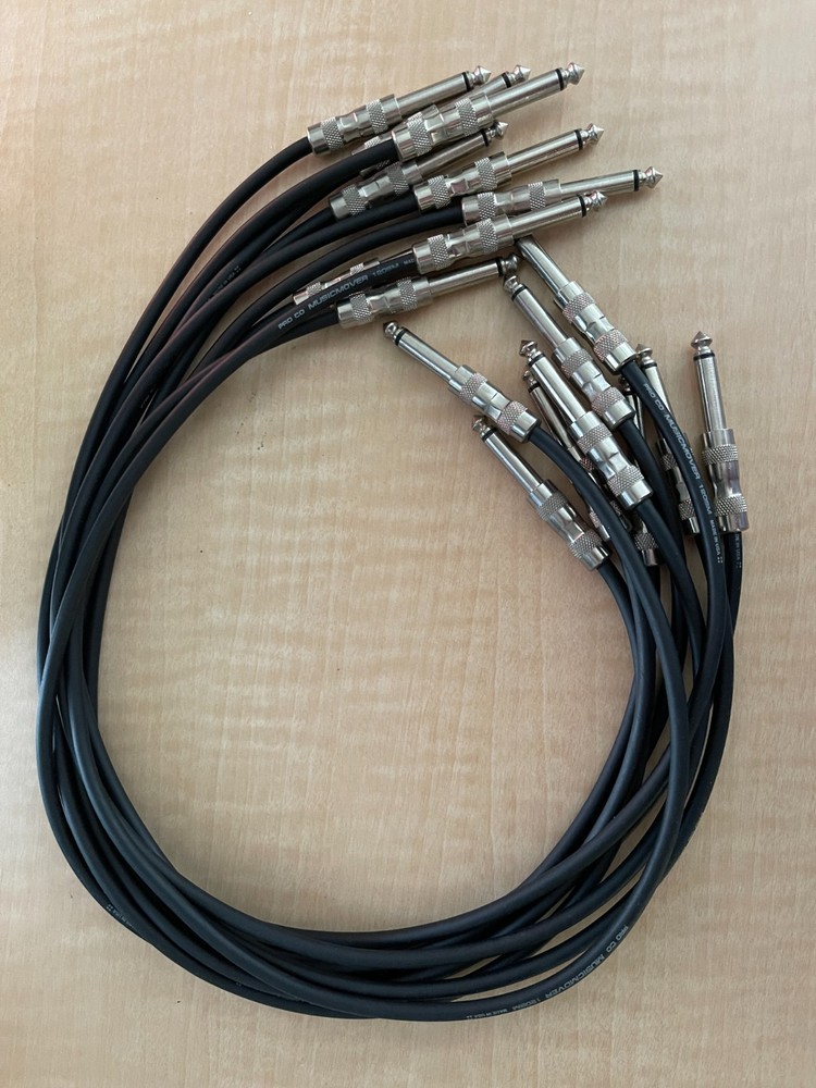9 Pro Co Patch Cables - 2 foot