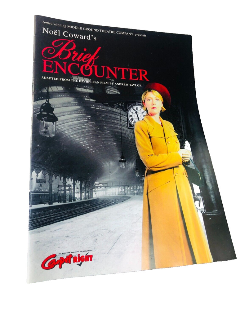 Theatre Programme Brief Encounter Vintage ra
